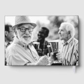 *ECHTE FOLIE* in liefdevolle herinnering Elegant 2 Gastenboek (Achterkant)