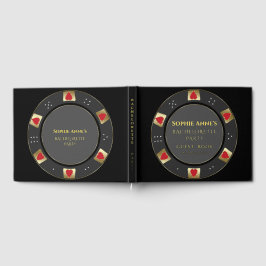 Echte Folie Las Vegas Poker Chip Bachelorette Part Gastenboek