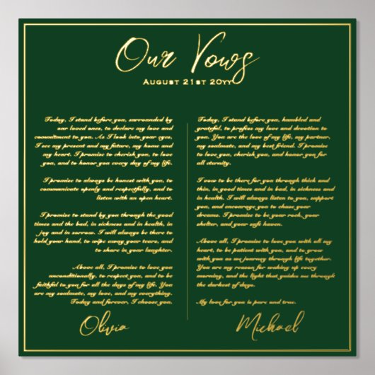 Echte Folie Onze WEDDING STEMT Passen getrouwd de  Folie Afdrukken (Voorkant)