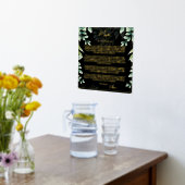 Echte Folie Ouders van Bruid Bruidegom Moeder Vade Folie Afdrukken (Laag (Keuken))