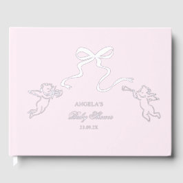 Echte Folie Roze Baby shower Gastboek Gastenboek