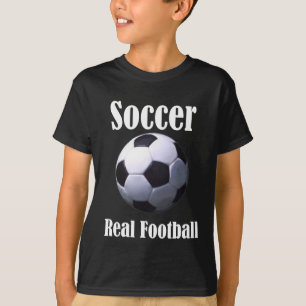 Echte Football voor voetzoeker T-shirt
