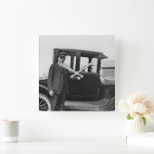 Echte Foto Antieke Auto Wandklok (Huis)