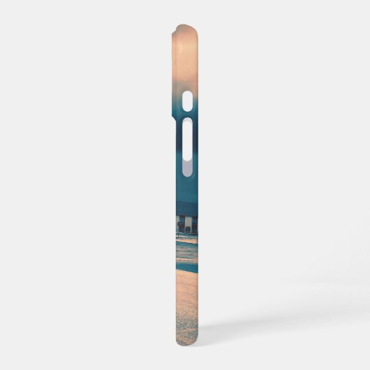 echte foto, echt dorp iPhone 16 hoesje (Linkerkant)