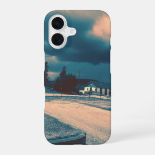 echte foto, echt dorp iPhone 16 hoesje