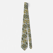 Echte foto van Aspen Bark textuur patroon Stropdas (Voorkant)