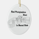 Echte fotografen keramisch ornament (Rechts)