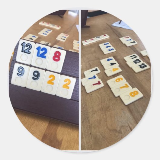 echte games ronde sticker (Voorkant)