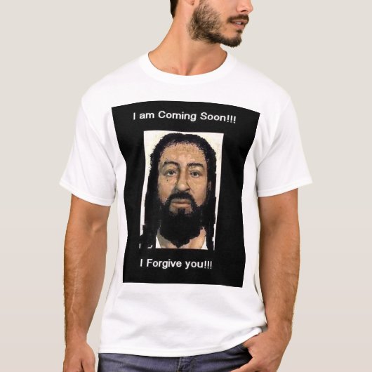 Echte gezicht van Jezus Christus T-shirt (Voorkant)