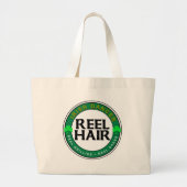 Echte Ghillies, Echte Jurk, REEL HAAR Grote Tote Bag (Voorkant)