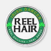 Echte Ghillies, Echte Jurk, REEL HAAR Magneet (Voorkant)