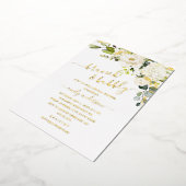 ECHTE GOLD FOIL Brunch en bubbelbaar Vrijgezellenf Folie Uitnodiging (Gedraaid)