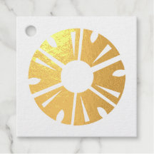 Echte Goud Folie Ananas Feest Planner