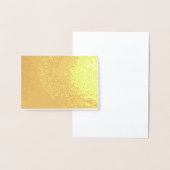 Echte goudkleurige Folie Metallic Blank-Inside Folie Kaarten (Display)