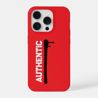 ECHTE Graffiti Street - Krachtige Rode Box Drip Ar iPhone 15 Pro Case