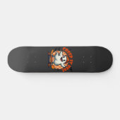 Echte griezelige Halloween-spook-skeelerplank Persoonlijk Skateboard (Horizontaal)