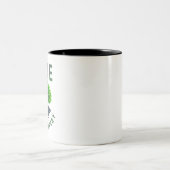 Echte Groene Energie Tweekleurige Koffiemok (Center)