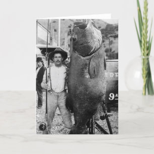 Echte Grote Vissen, de vroege jaren 1900 Kaart