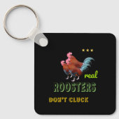 Echte hanen sleutelhanger (Voorkant)