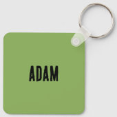 Echte hanen sleutelhanger (Achterkant)