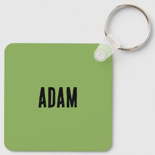 Echte hanen sleutelhanger (Achterkant)