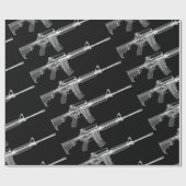 Echte HD röntgenafbeelding van echte AR-15! Cadeaupapier (Vlak)