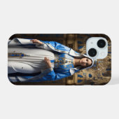Echte Heilige Maagd Maria Moeder van Jezus iPhone 15 Case (Achterkant horizontaal)
