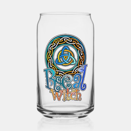 Echte Heks Blikvorm Glas (Voorkant)