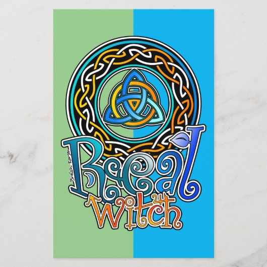 Echte heks flyer (Voorkant)