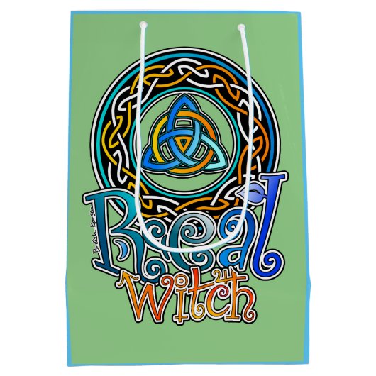 Echte heks medium cadeauzakje (Achterkant)