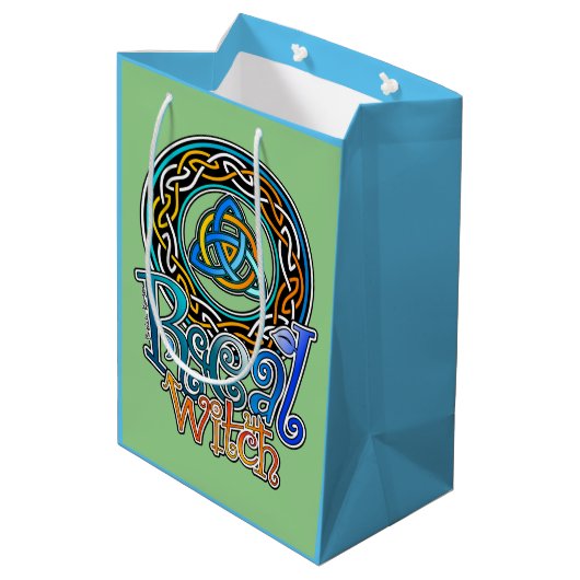 Echte heks medium cadeauzakje (Achterkant Gekanteld)