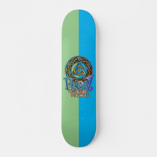 Echte heks persoonlijk skateboard (Voorkant)