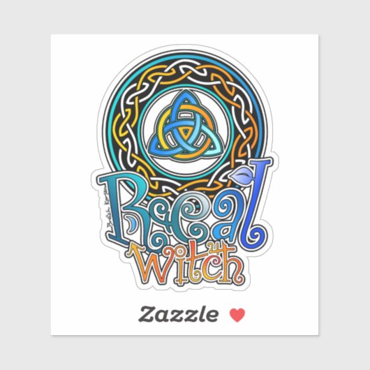 Echte heks sticker (Vel)