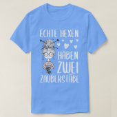 Echte heksen hebben twee cadeautjes t-shirt (Design voorkant)