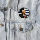 Echte Held van Amerika John McCain-herdenking Ronde Button 5,7 Cm (In situ)