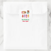 Echte Helden: De Liga van Ijsjes Vierkante Sticker (Tas)