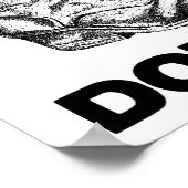 Echte helden Draag geen kaken! Poster (Hoek)