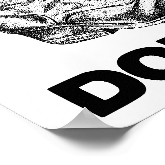 Echte helden Draag geen kaken! Poster (Hoek)