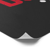 Echte helden Draag geen kapen die hondenzakken Dra Poster (Hoek)