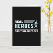 Echte Helden Paramedische Ambulance EMS EMT Grappi Kaart (Gele Bloem)