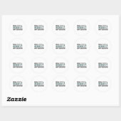 Echte Helden Paramedische Ambulance EMT EMS Grappi Ronde Sticker (Vel)