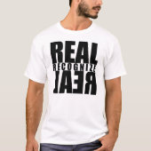 Echte herkenning Echte Witte T-shirt (Voorkant)