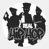Echte Hip Hop Stickers (Voorkant)