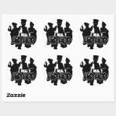 Echte Hip Hop Stickers (Vel)