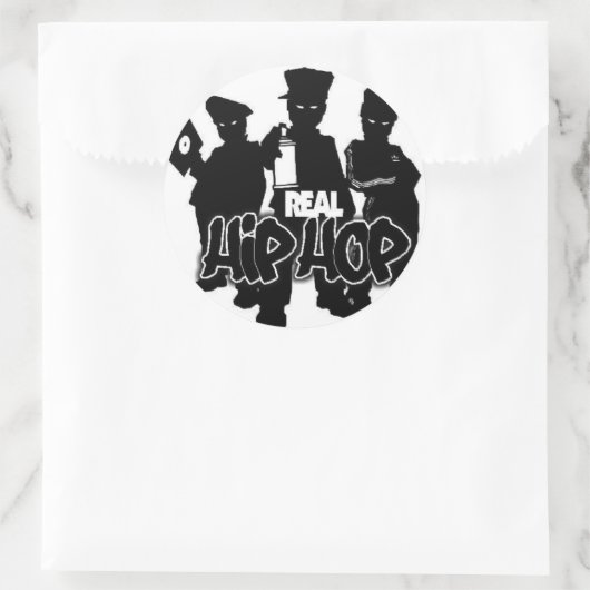 Echte Hip Hop Stickers (Tas)