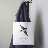 Echte hoop: eenvoudig chique citaat tote bag