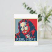 Echte hoop Jesus Briefkaart (Staand voorkant)