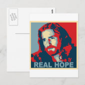 Echte hoop Jesus Briefkaart (Voorkant / Achterkant)