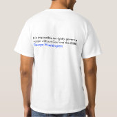 Echte hoop t-shirt (Achterkant)