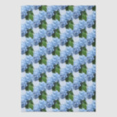 Echte Hortensia Bloemen Tissuepapier (Voorkant)